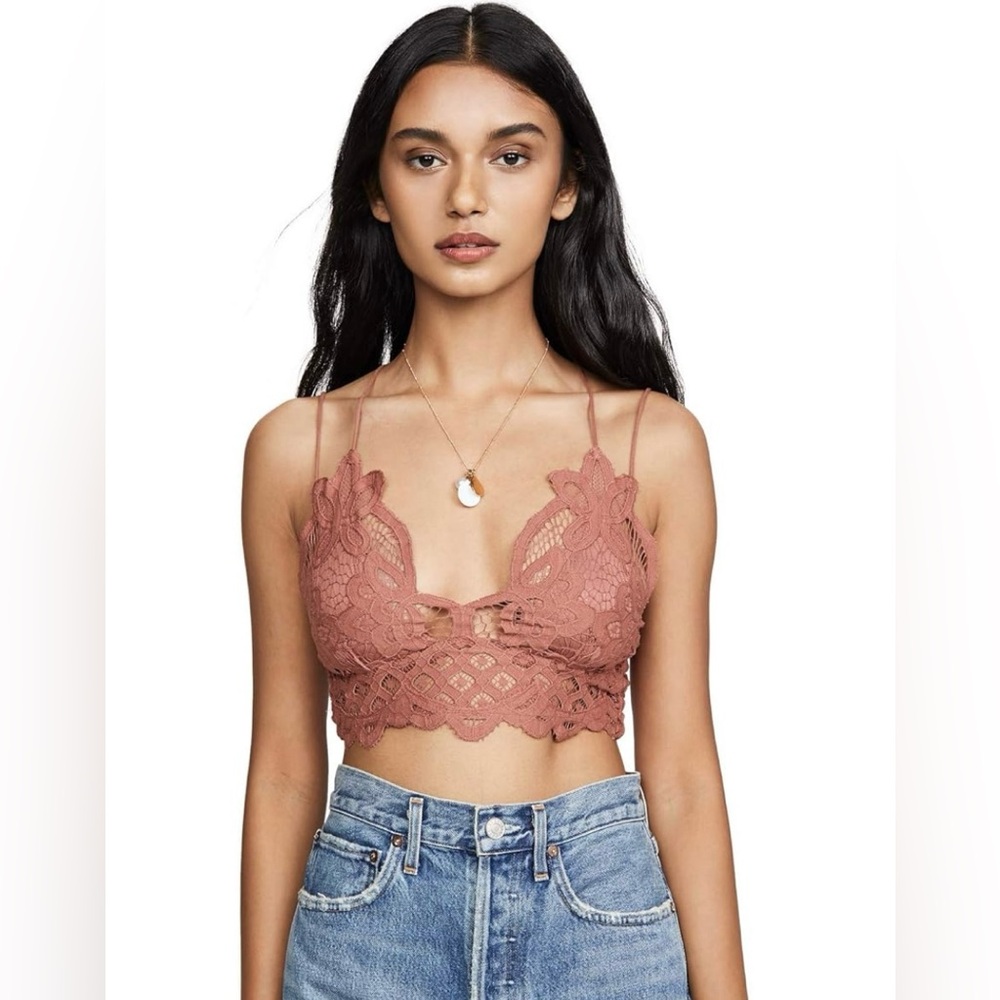 Free People Women's Adella Bralette- Copper